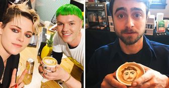 A Barista Paints Celebrity Portraits on Coffee, and They’re Head Over Heels for His Art