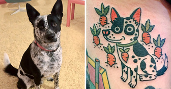 This Tattoo Artist Immortalizes People’s Beloved Pets by Creating Funny Cartoonish Tattoos