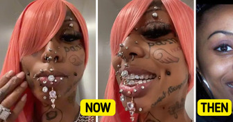 A Grandmother With Face Tattoos and Piercings Is Firing Back at People Who Criticise Her Look