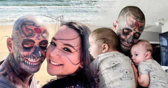 A Dad of Seven Has Over 240 Tattoos on His Body and Bravely Faces Criticism About His Appearance