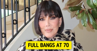 6 Hairstyles With Bangs Stars Over 50 Wear Now, Like Kris Jenner’s Black Bob With Full Bangs