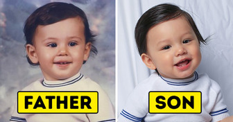 15 People That Look Like the Long Lost Twin of Their Parent
