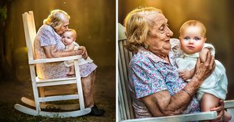 Take a Look at How This Photographer Proves There’s No Place More Cozy Than Grandma’s Lap