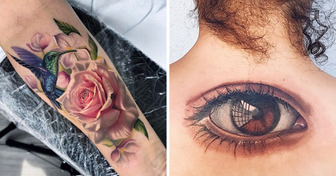 An Artist Creates Tattoos That Are So Realistic, It’s Hard to Believe They Were Made With Ink