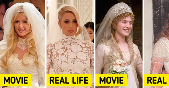 What Actresses Who’ve Played Famous Brides in Movies or on TV Wore on Their Real Wedding Days