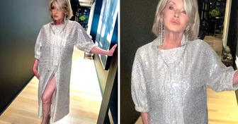 Martha Stewart, 82, Stuns in Silver Dress With a Daring Thigh-High Slit