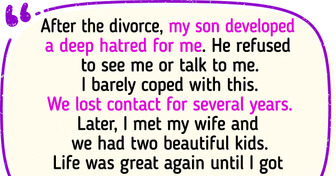 A Man Cuts Off His Son From His First Marriage, and Gets an Unexpected Reaction