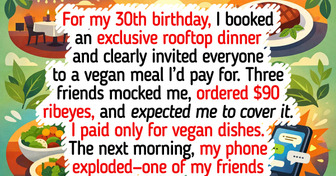 I Refused to Pay for My Friends’ Meat at My Own Vegan Birthday—And It Got Personal