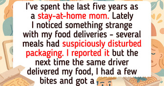 I Have a Gut Feeling My Delivery Driver Is Messing With My Food