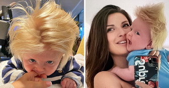 A Baby Born With Shockingly Long Blond Hair Stuns the Internet