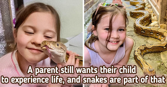 Why a Dad Chose Pythons as His Daughter’s Companions, and Now They’re Besties