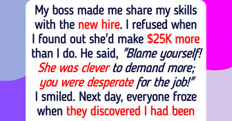 I Refused to Train the New Hire After Discovering She Earns $25K More Than I Do