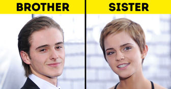 10 Celebrities Whose Similarities With Their Siblings Can Be Seen From a Mile Away
