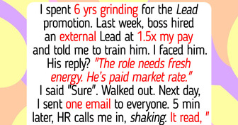 I Refused to Train My Replacement Who Makes 1.5x My Salary