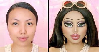 17 Photos of a Makeup Artist That Make Her the Queen of Transformation