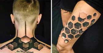 A Tattoo Artist Creates Optical Illusions to Show a Surreal World Underneath the Skin
