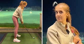 A Man Tried to Teach a Woman Golf, Unaware She Was a Pro, Her Reaction Was Priceless
