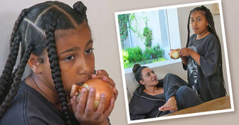 Kim Kardashian’s Daughter North West Eats a Raw, Unpeeled Onion Like a Snack, and People Have Questions