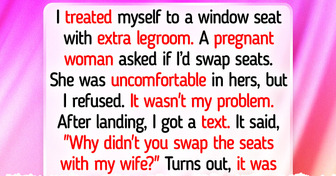 I Refused to Swap Seats With a Pregnant Passenger on a Plane, It Backfired