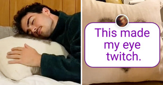 VIDEO: A Man Stitches His CHEST HAIR on a Girlfriend’s Pillow and the Process Is Leaving People Speechless