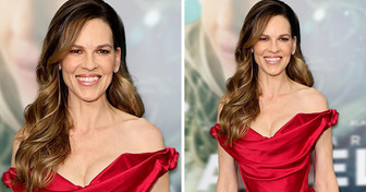 Hilary Swank Sizzles in a Tight Corset Dress After Delivering Twins at 49