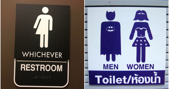 15+ Clever Bathroom Signs That Show Their Owners’ Creativity (Warning: You May Want to See Them With Your Own Eyes)