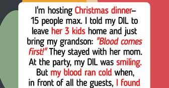I Excluded My DIL’s Kids From My Christmas Dinner—It’s for Blood Family Only