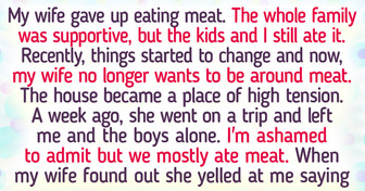 I Secretly Cheated on the Vegetarian Diet My Wife FORCED Our Family to Follow