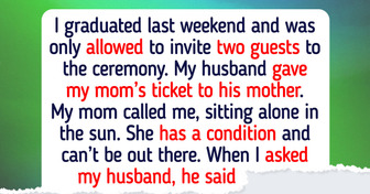 My Husband Gave My Mom’s Seat to His Mother at Graduation