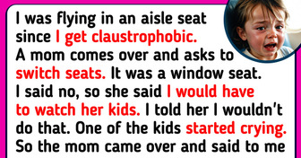 I Refused to Switch Seats With a Mother on an Airplane, So She Wanted Me to Watch Her Kids