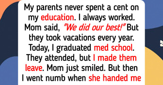 I Kicked My Parents Out of My Graduation—They Didn’t Contribute to My Education