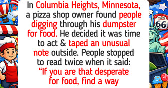 Minnesota Pizzeria Owner Confronts Hungry Dumpster-Divers With an Unforgettable Act of Compassion