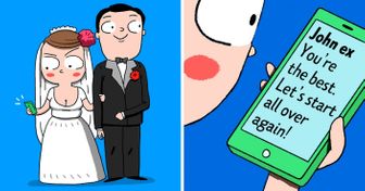 11 Ironic But Honest Comic Strips About Exes