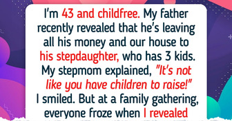 I’m Child-Free, My Dad Left All His Inheritance to His Stepdaughter, So I Turned the Tables