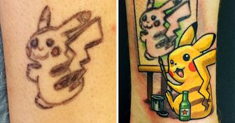 A Post Proving That Any Bad Tattoo Can Be Turned Into a Small Masterpiece