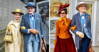 An Elderly Couple From Germany Dresses So Stylishly, It’s Like They Are Ready for the Queen’s Reception