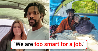 Homeless Couple Rejects Work and Lives in a Tent, Saying That Working Isn’t for Them