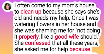 I Told My Mom I Wouldn’t Help Her With the Chores Because That’s a “Woman’s Job”