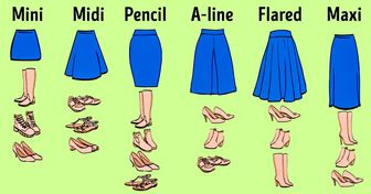 How to Wear Shoes With Skirts of Different Types