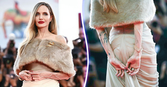 Angelina Jolie Glams on the Venice Red Carpet — But One Detail Catches People’s Eyes