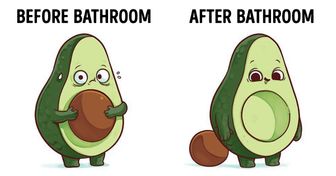 A Spanish Artist Draws Before and After Pics to Show Situations We’ve All Been In