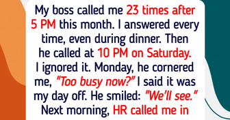 My Boss Kept Calling Me After Work So I Ignored Him, He Got HR Involved