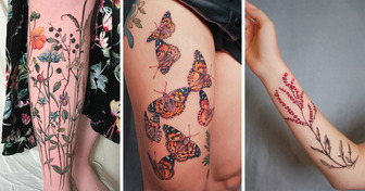 This Artist Creates Vibrant Botanical Tattoos That Make People Feel the Breath of Nature Right on Their Skin