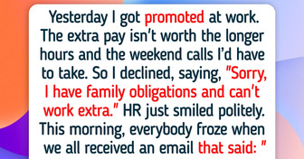 I Refused a Job Promotion, Now HR Stepped In