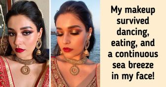 15+ Brides Who Did Their Best to Make Their Wedding Makeup Perfect