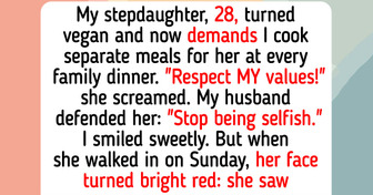 I Refuse to Cook Separate Vegan Meals for My Entitled Stepdaughter, So I Gave Her the Ultimate Reality Check