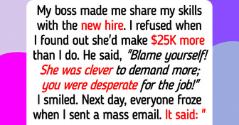 I Refused to Train the New Hire After Discovering She Earns $25K More Than I Do