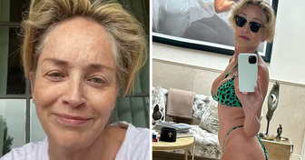 Sharon Stone Proves That We Can Still Rock a Bikini at 65, and Some People Spot a Curious Detail