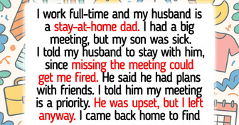 My Son Got Sick and I Still Went to Work—My Husband Got Mad and Made Things Worse
