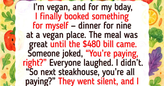 I Refused to Pay the Whole Bill Just Because I Chose a Vegan Birthday Dinner